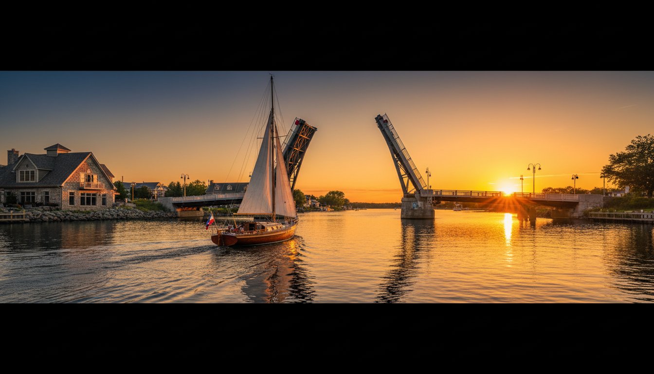 The Charlevoix Drawbridge: A Visitor’s Guide to Northern Michigan’s Iconic Gateway