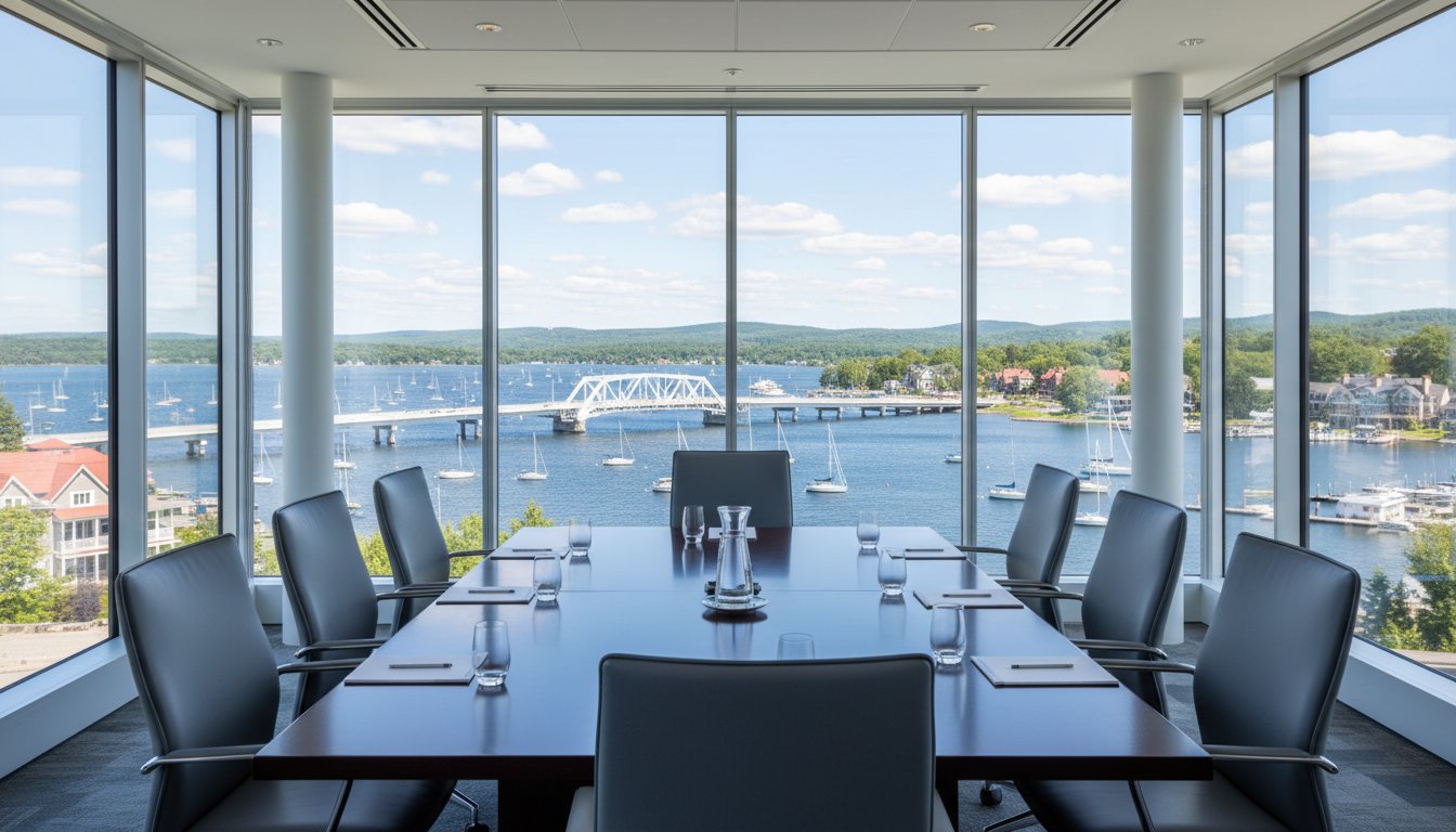 Bridgeview Meeting Room at Edgewater Inn: The Ultimate Waterfront Corporate Venue