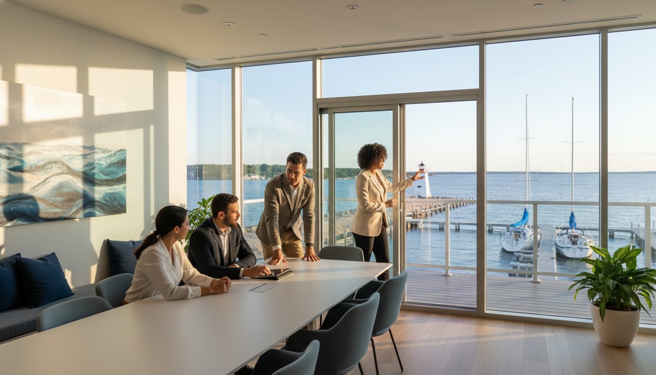 Waterfront Meeting Venues Northern Michigan: A Guide for Corporate Retreats – Hero Image Waterfront Meeting Venues Northern Michigan: A Guide for Corporate Retreats